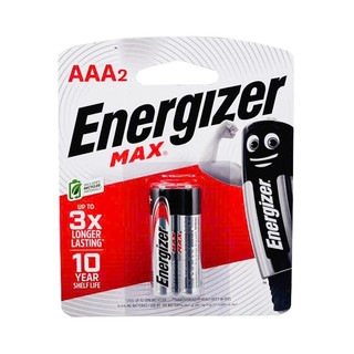 Pin AAA Energizer max E92 Vỉ 2 Viên Chính Hãng