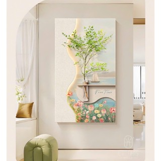 Hàng Cao Cấp - Tranh Cắm Hoa Đèn Led Treo Phòng Khách, Decor Quán Spa, Quán Cafe, Trang Trí Khách sạn