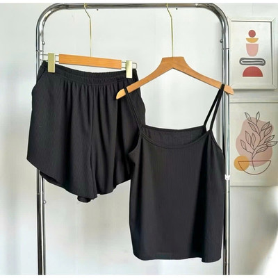 Set Ngủ Thun 2 Dây Quần Cộc Nữ HISEXY Đủ Size MS56