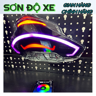 Cụm Hậu Vision Led AuDi A11Pro Và A7 Chỉnh Màu Qua Điện Thoại Lắp Từ Năm 2014 Tớ 2025 Lắp Đặt Dễ Dàng