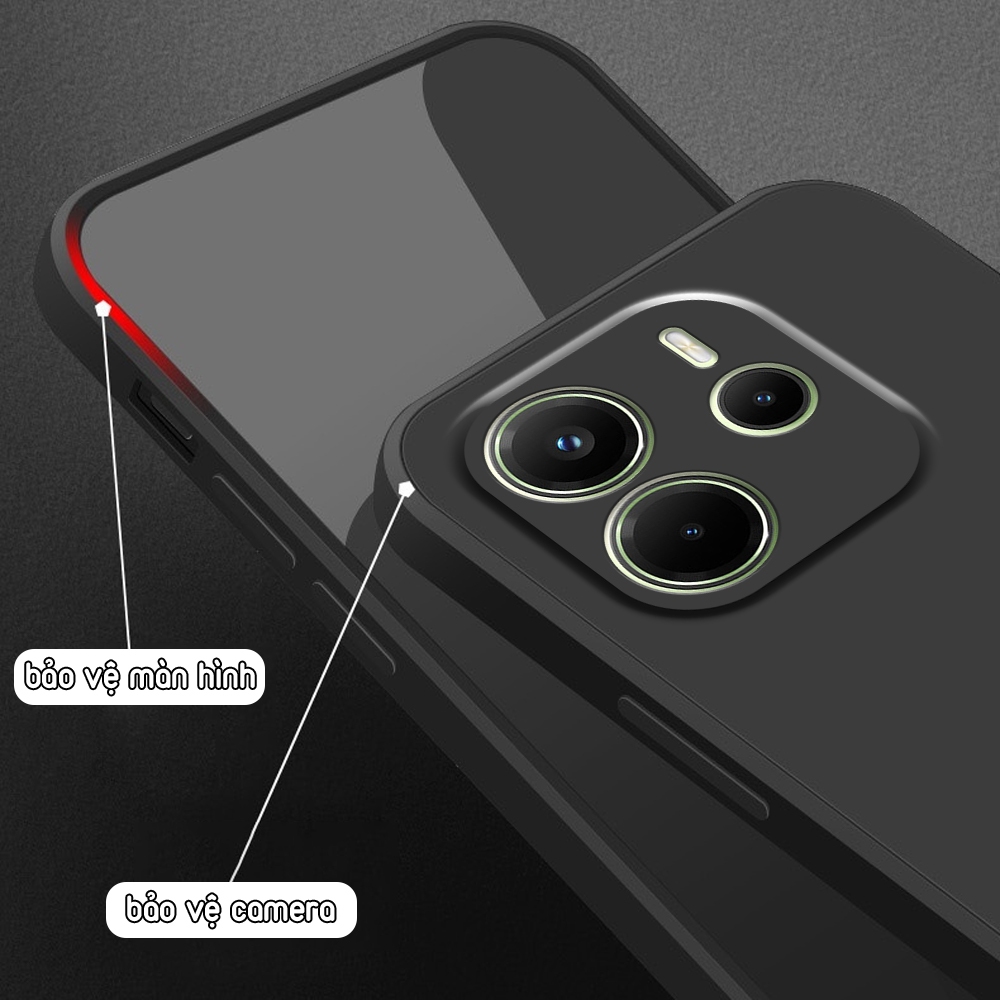 Ốp lưng Xiaomi Redmi Note 14 4G / 14 Pro 5G / 14 Pro Plus+ chống sốc, TPU viền vuông, trong suốt silicon | BigBuy360 - bigbuy360.vn
