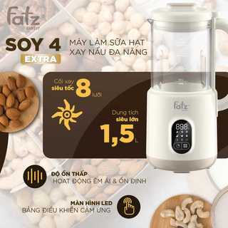 Máy làm sữa hạt Fatz Baby Soy 4 Extra xay nấu đa năng FB5050TL - bảo hành 1 năm