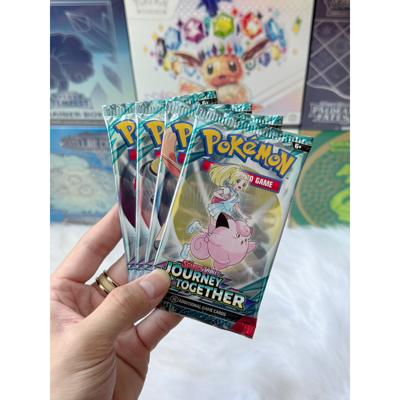 Pokémon TCG: Gói thẻ bài Scarlet & Violet-Journey Together Booster Pack (10 Cards)