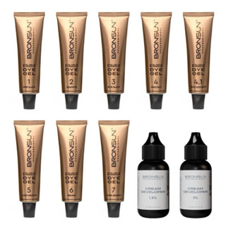 Màu nhuộm lông mày và mi Bronsun chính hãng Nga