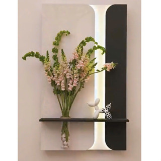 (MẪU MỚI 2025 HOT) Tranh treo tường trang trí cắm hoa có đèn Led decor hiện đại.Trang trí nội thất phòng khách, quán spa