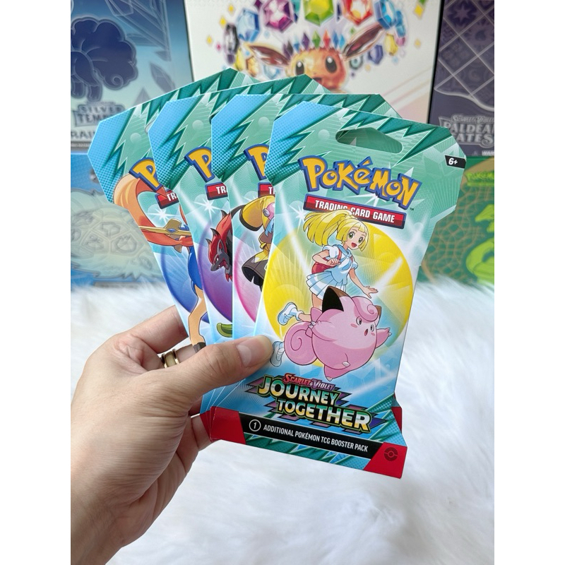Pokémon TCG: Gói thẻ bài Scarlet & Violet-Journey Together Sleeved Booster Pack (10 Cards)