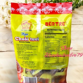 Kẹo chuối tươi hiệu Bến Tre ( bịch 400g )