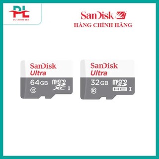  Thẻ Nhớ SanDisk microSD Ultra 32GB 64GB 128GB Class 10 - Hàng Chính Hãng 