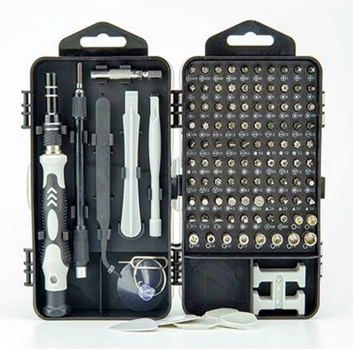 Bộ Tua Vít 115 Chi Tiết Bộ Lục Giác Hoa Thị Dụng Cụ Sửa Chữa Điện Thoại, Máy Tính Laptop Chuyên Nghiệp V247