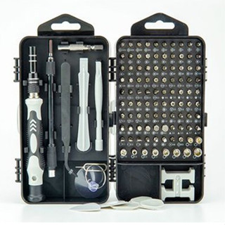 Bộ Tua Vít 115 Chi Tiết Bộ Lục Giác Hoa Thị Dụng Cụ Sửa Chữa Điện Thoại, Máy Tính Laptop Chuyên Nghiệp V247