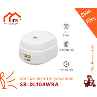 Nồi cơm điện tử Panasonic 1 lít SR-DL104WRA / SR- DL184WRA ( mẫu mới 2025 ) - Hàng chính hãng