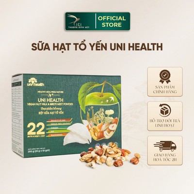 [Tặng Cốc Tự Khuấy] 2 Hộp Sữa Hạt Tổ Yến Cao Cấp Tổ Yến Khánh Hoà Cùng 21 Loạt Hạt Và 5g Yến Thật Cici Thượng Đỉnh Yến