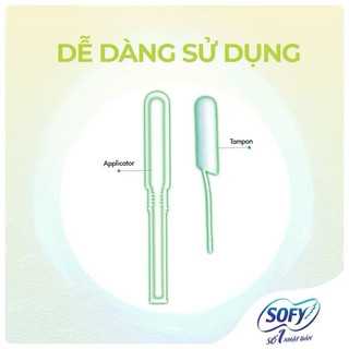 Băng vệ sinh sofy soft tampon ( super) 9M