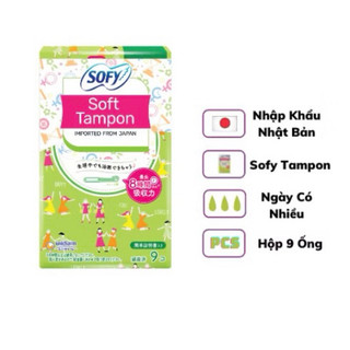 Băng vệ sinh sofy soft tampon ( super) 9M