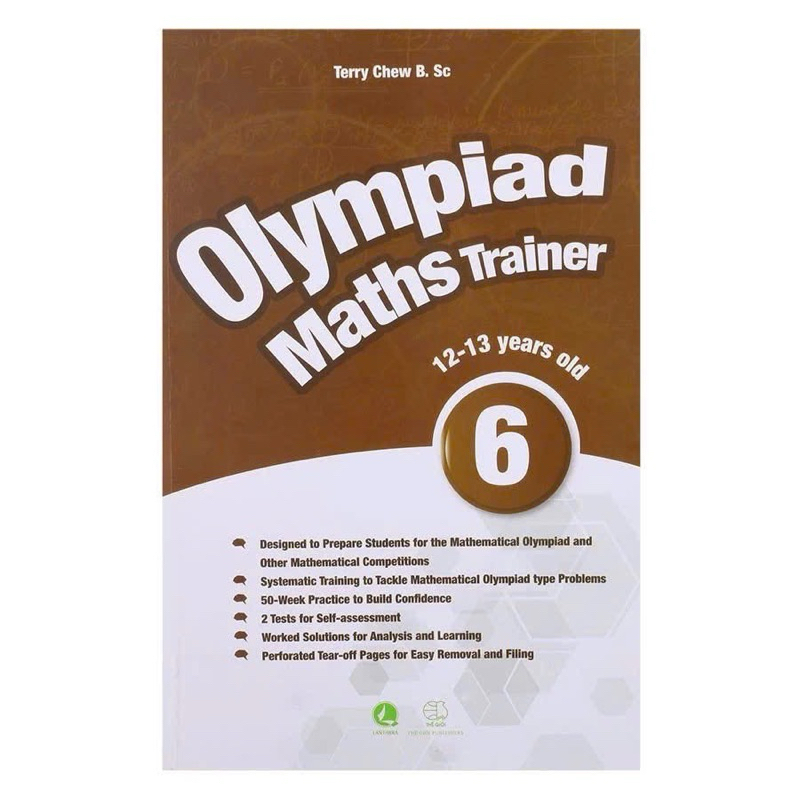 Olympiad math trainer bộ 6 level lẻ cuốn-cuốn 6