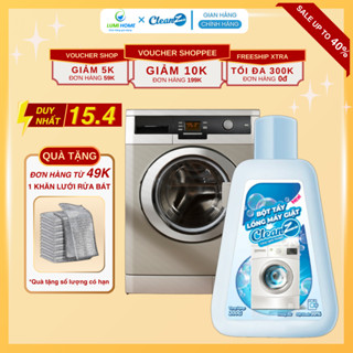 Bột tẩy vệ sinh lồng máy giặt CleanZ 200g, viên tẩy làm sạch cặn bẩn,nấm mốc, vi khuẩn dùng cho cửa ngang, cửa trên-TIE
