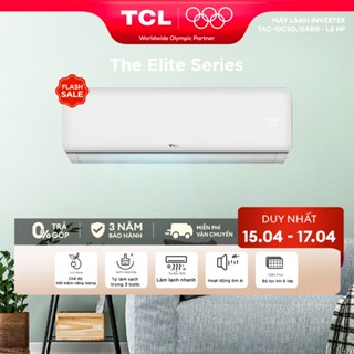 [Shopee - Lắp đặt 0Đ HN HCM] Máy lạnh TCL Inverter 1 HP TAC-10CSD/XAB1I - Máy lạnh Inverter tiết kiệm điện