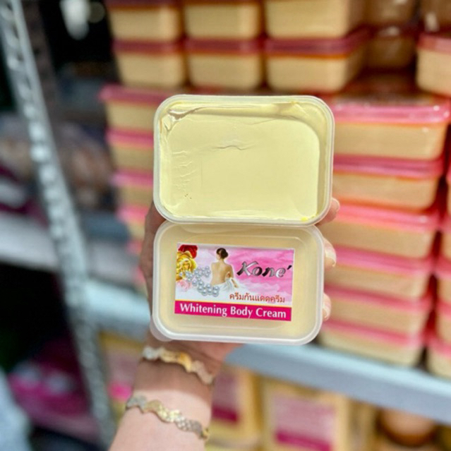 Kem body Kone kem siêu trắng (hủ vuông 100gr)