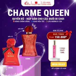 Nước Hoa Nữ Charme Queen 100ml Chính Hãng 2024 - Sang Trọng, Hương Trái Cây Lưu Hương Lâu,Tươi Mát