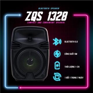 Loa Bluetooth Cầm tay ZQS-1328 Thời lượng pin lâu Âm thanh cực chất lượng, có đèn LED