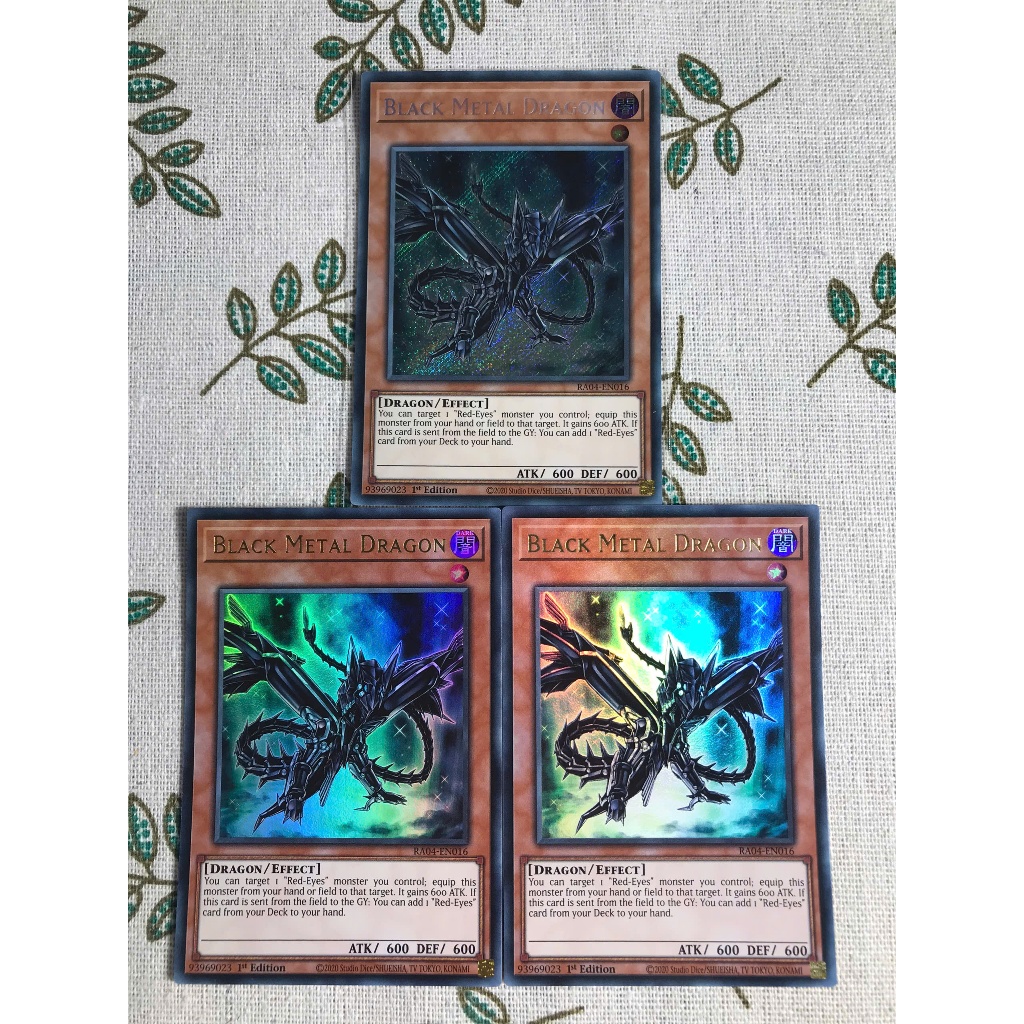 [LiLy_Yugioh] Lá bài Black Metal Dragon - RA04-EN016