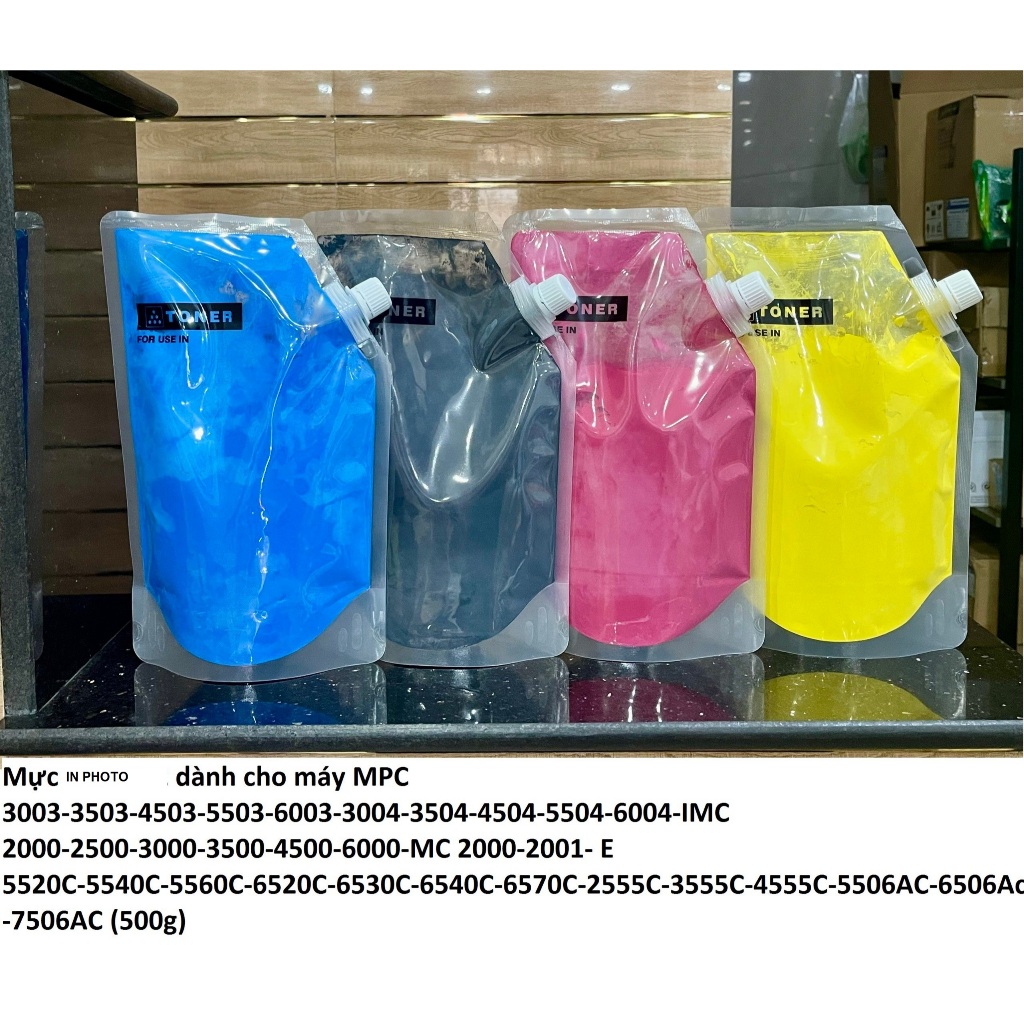 Mực in màu Ricoh 8002, 6502, 5502, 4502, 3502, 3002, 6000, 6501, 7500, 6002, 7502 màu đỏ