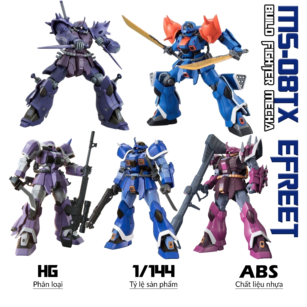 Mô hình MS08-TX Efreet, Bộ sưu tập đồ chơi lắp ráp