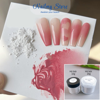  Bột ombre  hũ 10 20g  bột dặm mix trộn sơn gel làm omber siêu mịn đẹp 