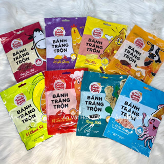  COMBO Bánh Tráng Trộn Miss VINASNACK Đa Dạng Hương Vị Phô Mai Chanh Sả Gà Quay Rong Biển Sa Tế Bò 