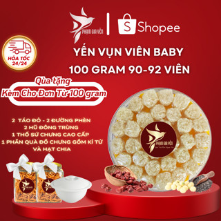 Yến Vụn Sấy Tổ Dạng Viên Baby Nguyên Chất 100% - Yến Sào Phạm Gia