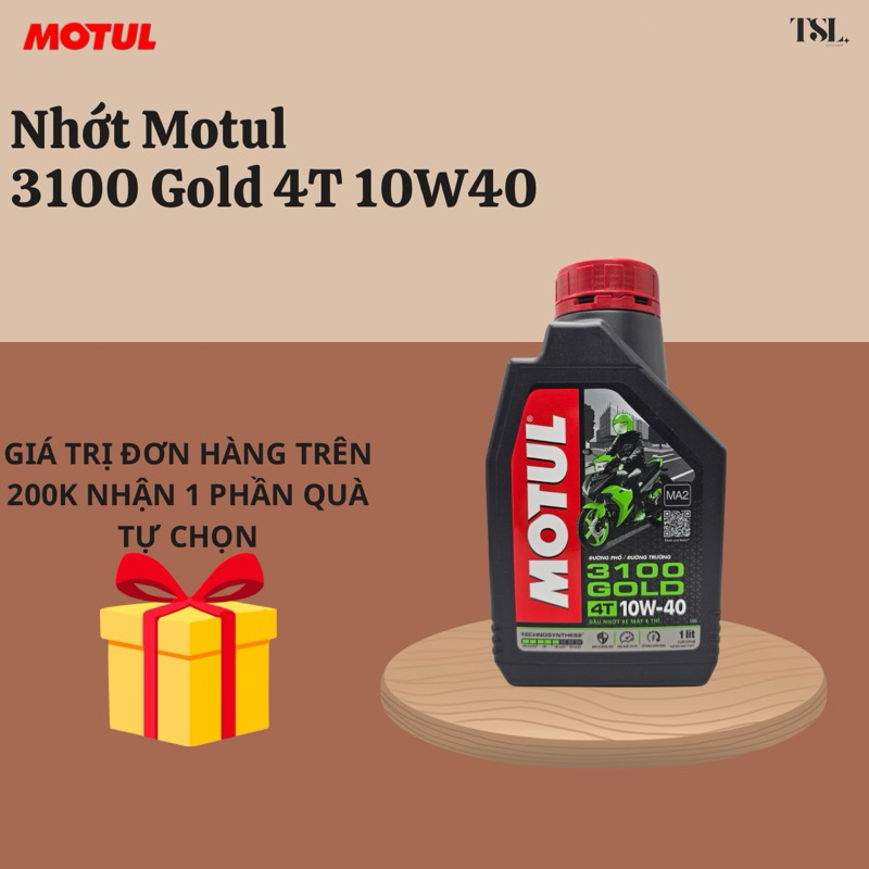 Nhớt Motul 3100 Gold 4T 10W40