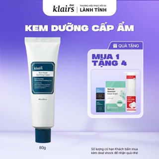 Kem dưỡng Dear Klairs Rich Moist Soothing Cream 80g