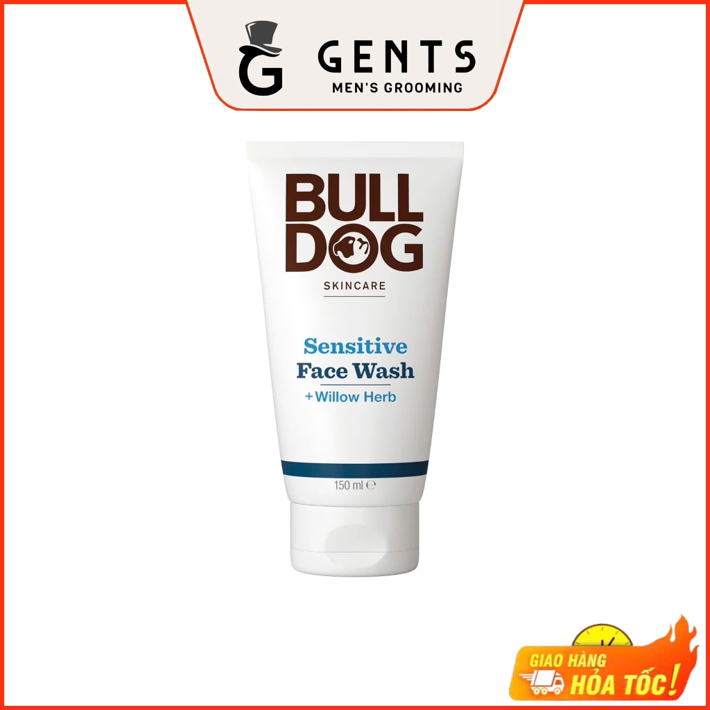 Sữa rửa mặt cho nam có làn da nhạy cảm Bulldog Skincare Sensitive Face Wash 150ml