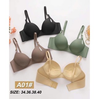 (From nhỏ tăng size) Combo 3 Áo ngực nữ, Áo lót su đúc hình lá có may chống rách không gọng đệm 3cm mềm mại