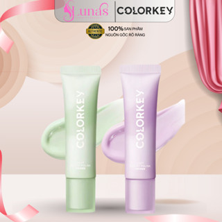  Kem Lót Colorkey Giúp Hiệu Chỉnh Màu Da & Nâng Tone Da Mỏng Nhẹ Không Bí Da 30g 