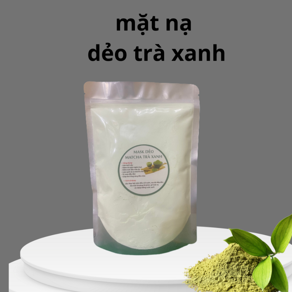 mặt nạ dẻo matcha sản phẩm hanmade