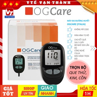 ✅ [TRỌN BỘ] Máy Đo Đường Huyết Ogcare | Chính Hãng Thụy Sĩ -VT0559