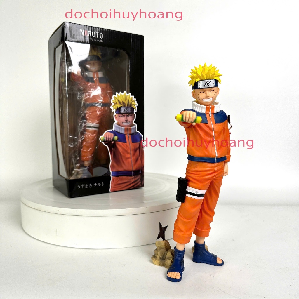 Mô hình tượng nhân vật Naruto bản kid cao 26cm