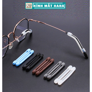 Phụ kiện chân kính chống trượt silicone, đệm bọc chân gọng kính HAHA chống rơi trượt kính bảo vệ chân mắt kính tiện dụng