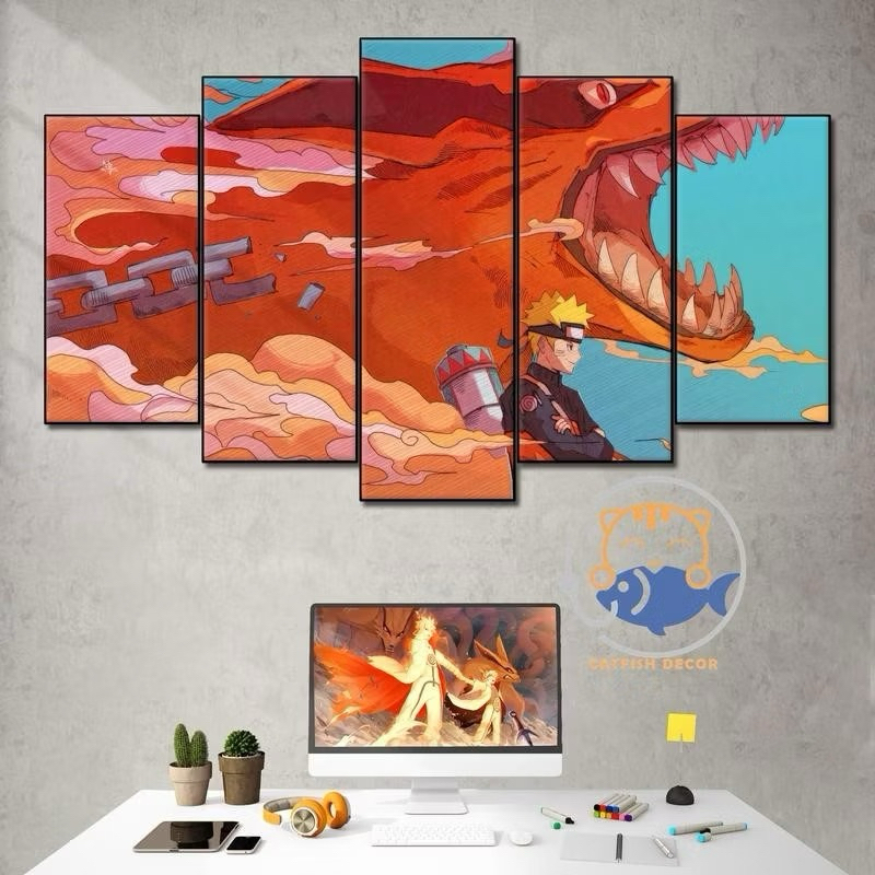 TRANH DÁN TƯỜNG Formex 5mm - NARUTO - Decor Anime - Bộ 2
