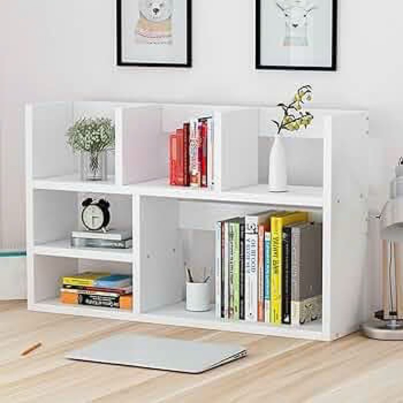 Kệ sách gỗ để bàn mini lắp ghép dễ dàng,Kệ gỗ văn phòng để tài liệu hồ sơ bàn làm việc đa năng A42 | BigBuy360 - bigbuy360.vn