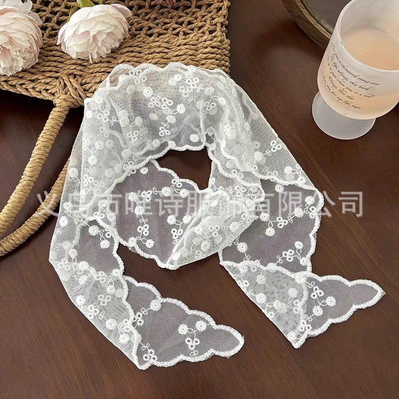 [❤️‍🔥Hàng Sẵn] Băng đô ren làm thắt lưng khăn quàng, thắt lưng cầm tay, thắt lưng chụp ảnh, khăn quàng ren ponnie | BigBuy360 - bigbuy360.vn