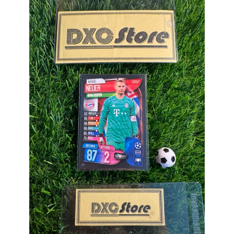 [ CHÍNH HÃNG ] - TOPPS MATCH ATTAX 2020 - MANUEL NEUER (BAYERN MUNCHEN)
