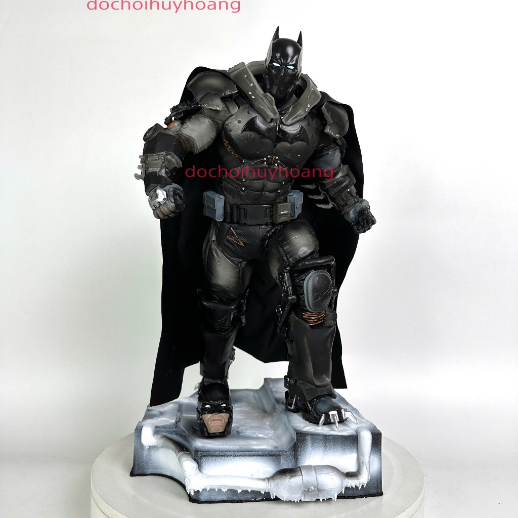 Mô Hình Tượng Nhân Vật Batman Arkham Origins XE Suit 44cm led mắt