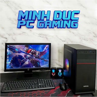 CASE PC MÁY TÍNH CHƠI GAME HOẶC VĂN PHÒNG MÁY TÍNH ĐỂ BÀN I3 I5 CHƠI LOL FIFA PUBG.Bộ  Pc gaming, full bộ PC