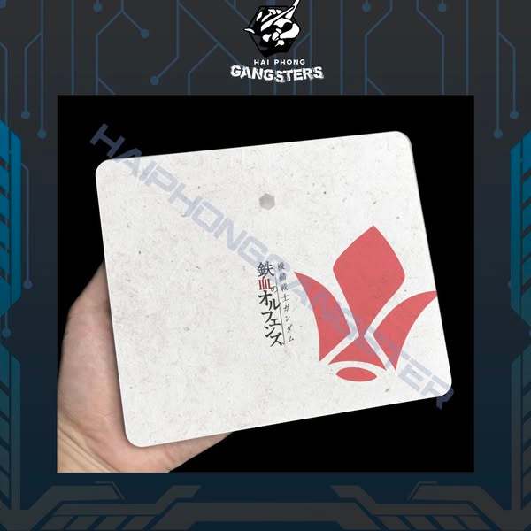 [Nhắn shop trước]BV - Series GUNDAM IRON BLOODED ORPHANS (MG BARBATOS/VIDAR/Ủng hộ des) - Base mica 