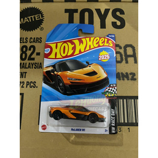 LeHuong Diecast - Xe Hot Wheels McLaren W1 (Case G 2025 - Màu Cam)