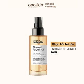 Tinh dầu dưỡng tóc 10 trong 1 phục hồi hư tổn toàn diện L'Oréal - Loreal Absolut Repair Oil 90ML