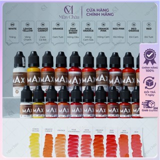 Mực Max phun xăm hữu cơ siêu bám Môi 12ML  Chính Hãng Thảo Vũ