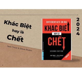 Sách - Khác Biệt Hay Là Chết